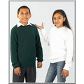 Youth 100% Cotton Crew Neck Pullover Long Sleeve. School Uniforms
